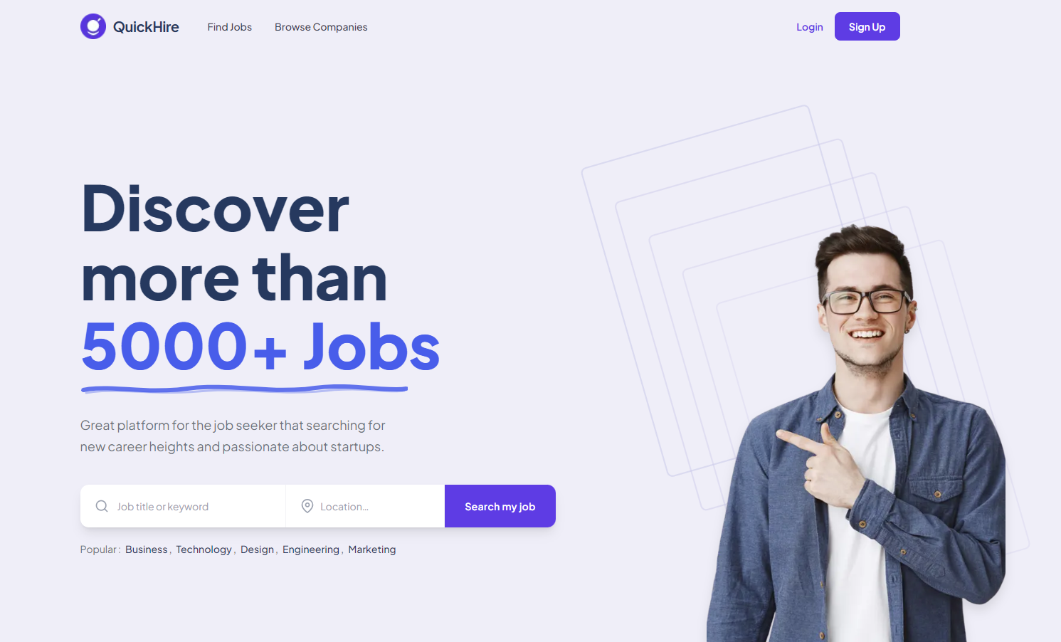 QuickHire – Full-Stack Job Board Platform